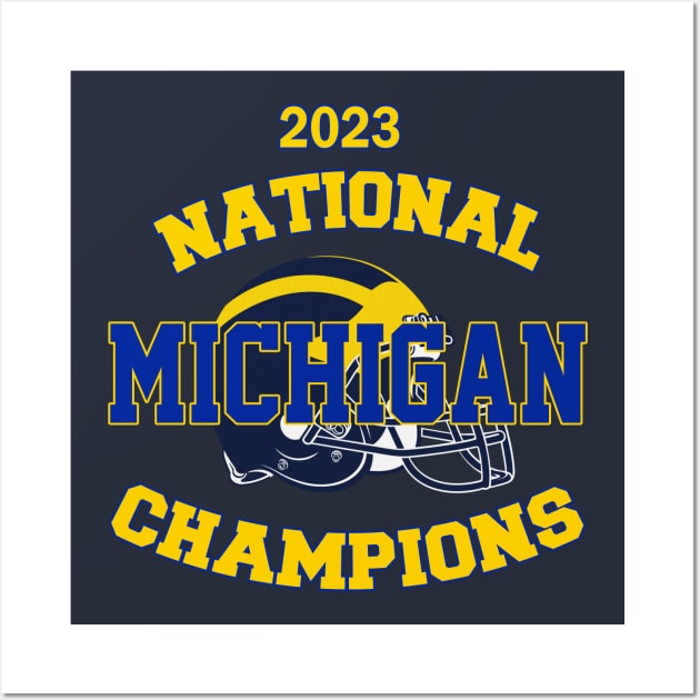 Michigan National Champions Wall Art by NikkiHaley